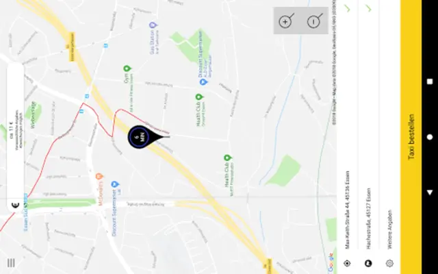 Taxi-Süd - Essen android App screenshot 13